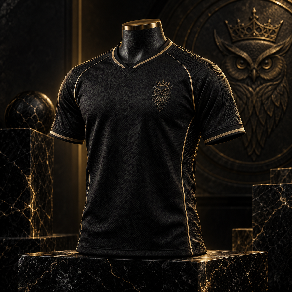 BlackStamp©™ schwarze Jerseys und Sportswear für Herren