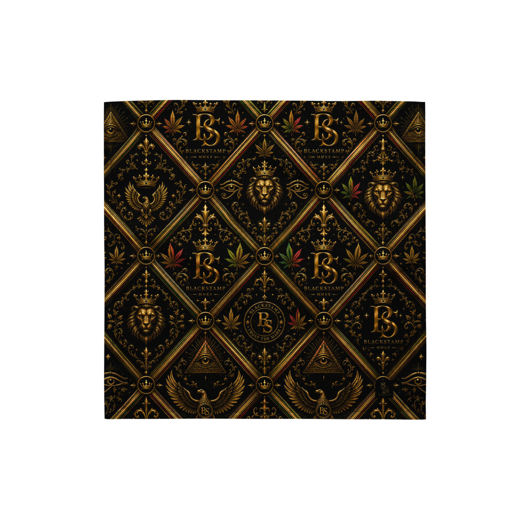 BlackStamp Ancient mythology All-over print bandana luxury streetwear, product image 2