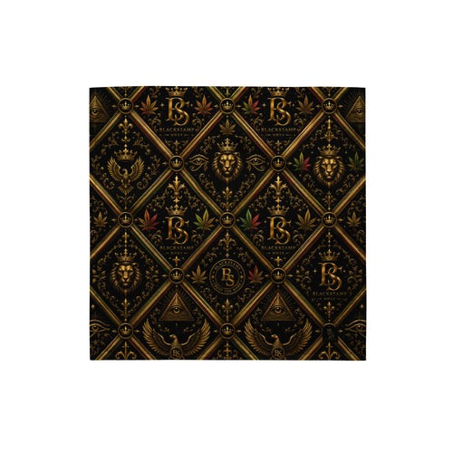 BlackStamp Ancient mythology All-over print bandana luxury streetwear, product image 2