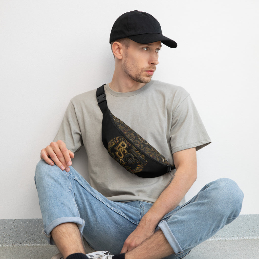 BlackStamp Gunman Fanny Pack streetwear crossbody bag, product image 3