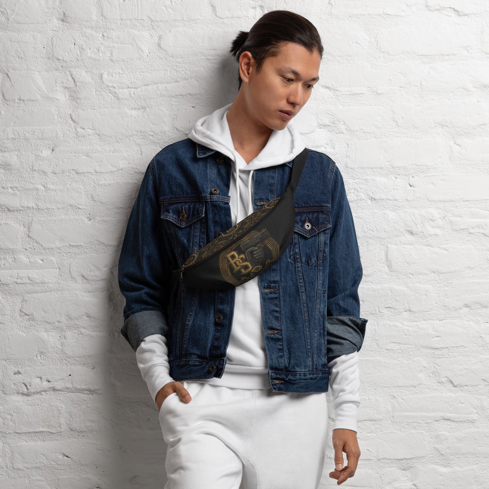 BlackStamp Gunman Fanny Pack streetwear crossbody bag, product image 4