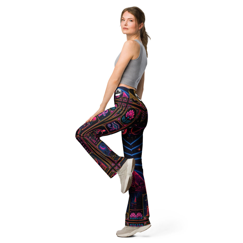 BlackStamp Ancient Mythology Flare leggings flared leggings, product image 1