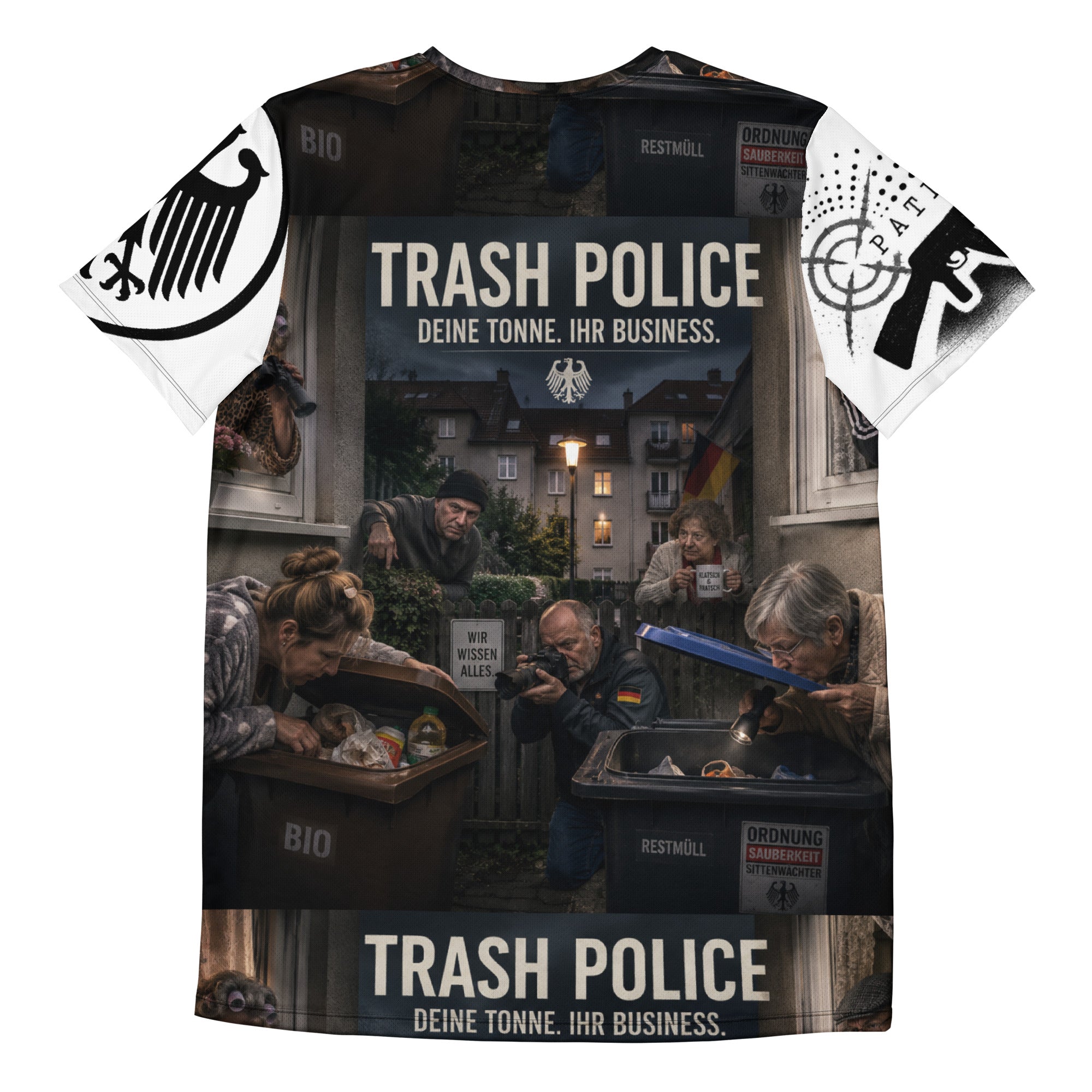 BlackStamp ACAB 1312 athletic t-shirt graphic t-shirt, product image 2
