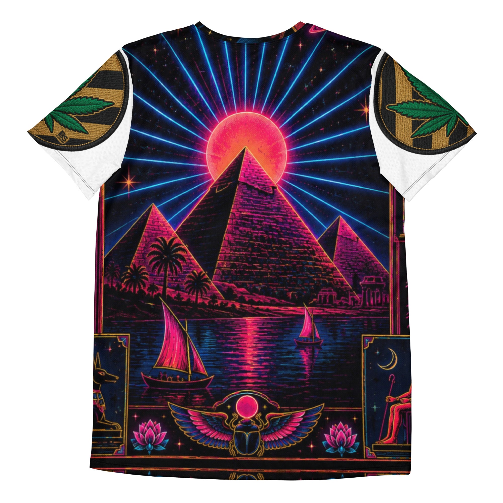 BlackStamp Egyptian Dream Men's athletic t-shirt graphic t-shirt, product image 2
