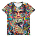 BlackStamp Wolf of Wallsreet athletic t-shirt graphic t-shirt, product image 1