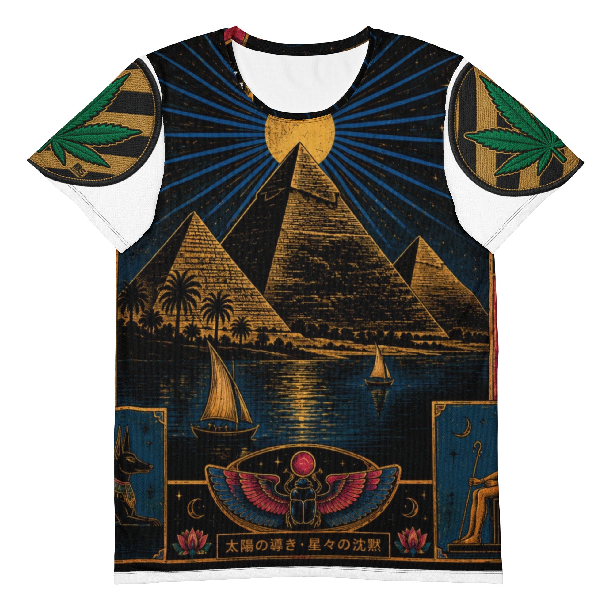 BlackStamp Egyptian Dream Men's athletic t-shirt graphic t-shirt, product image 1