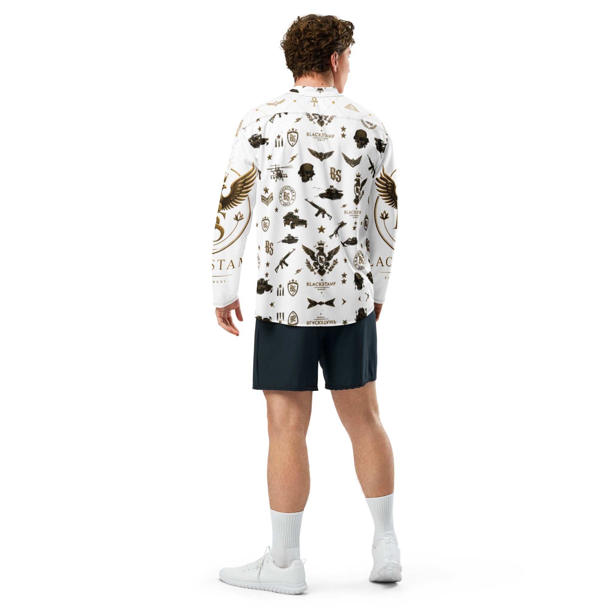 BlackStamp Recycled hockey fan jersey streetwear jersey, product image 6