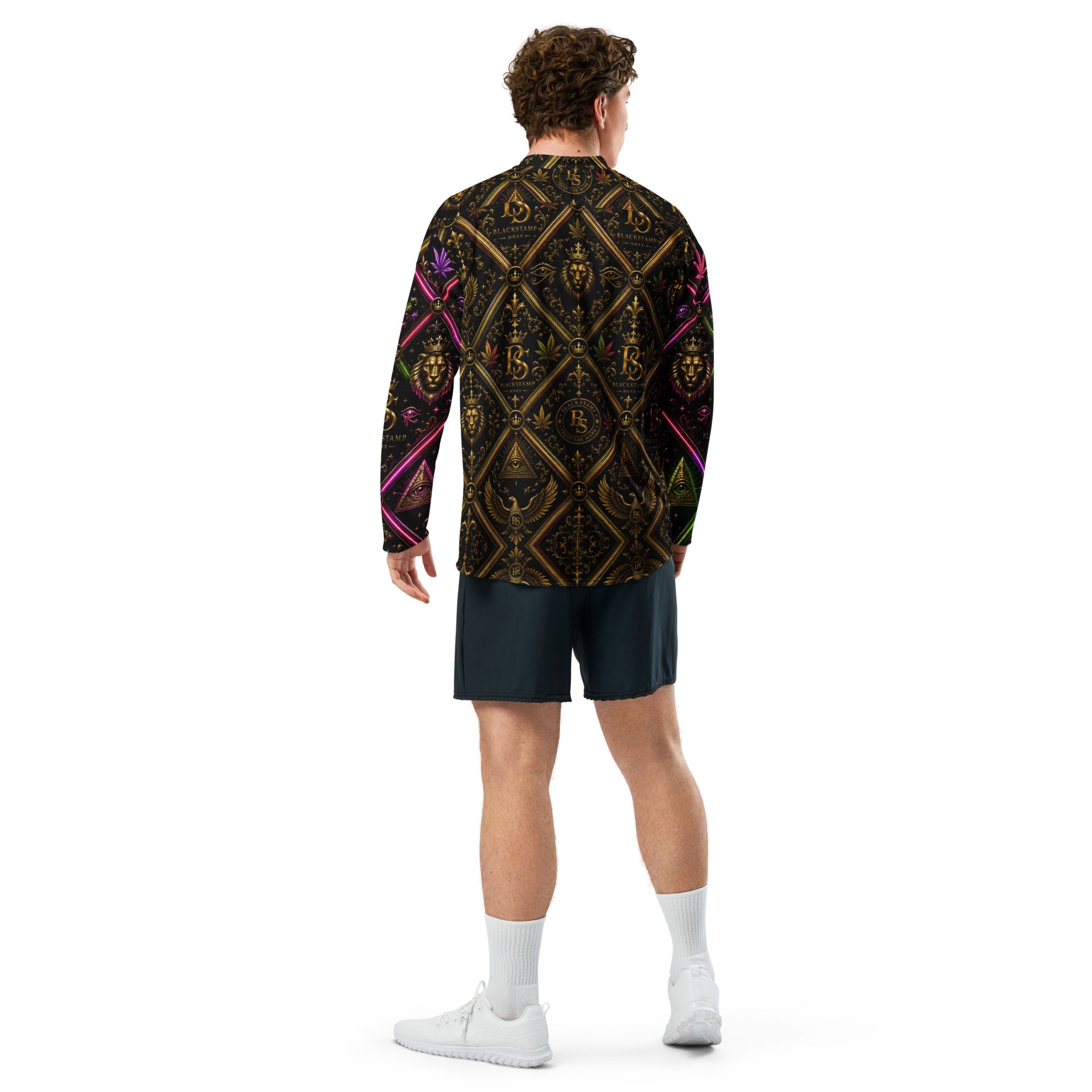 BlackStamp Ancient mythology Recycled hockey fan jersey streetwear jersey, product image 6