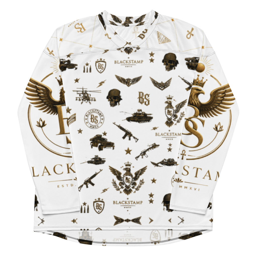BlackStamp Recycled hockey fan jersey streetwear jersey, product image 1