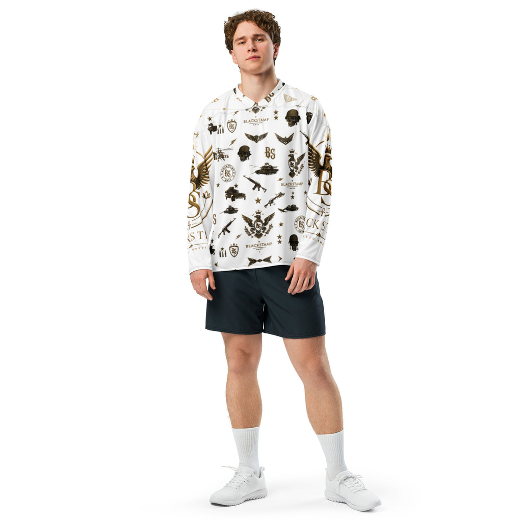 BlackStamp Recycled hockey fan jersey streetwear jersey, product image 5