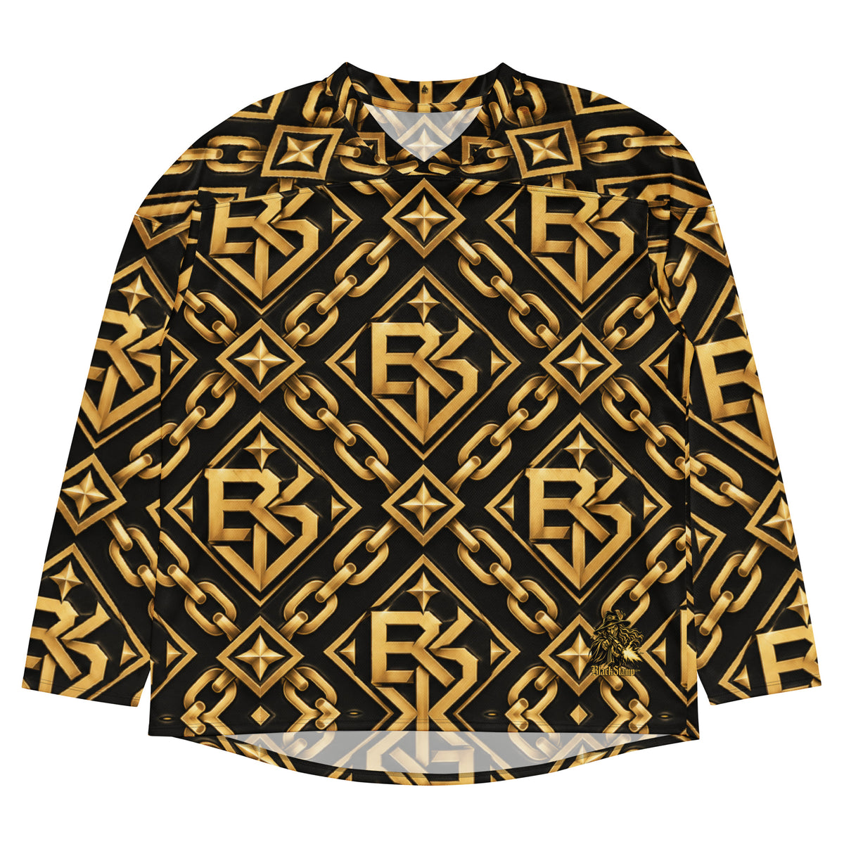 BlackStamp©™ Recycled Hockey Jersey 001 – Vorderansicht
