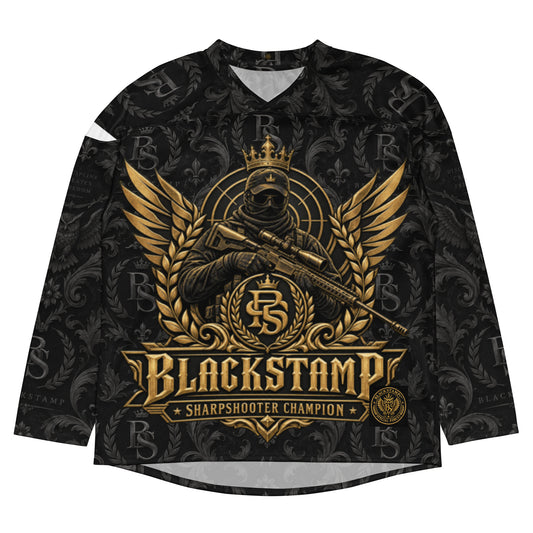 BlackStamp©™ Recycled Hockey Jersey 003 – Vorderansicht