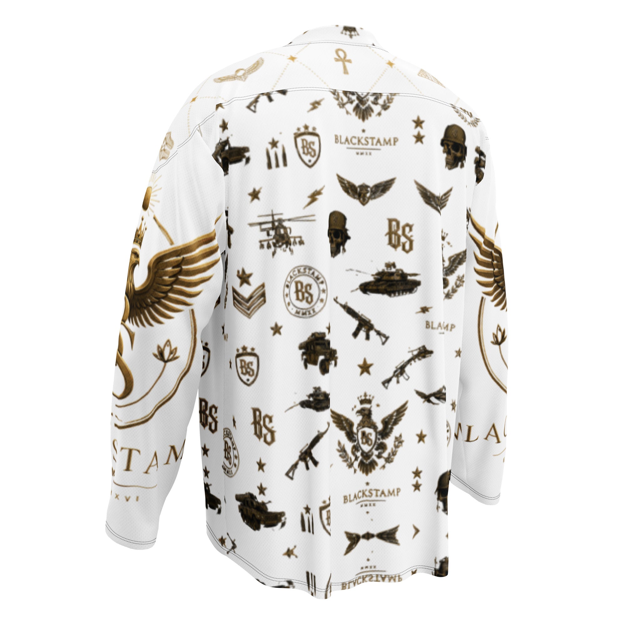 BlackStamp Recycled hockey fan jersey streetwear jersey, product image 3