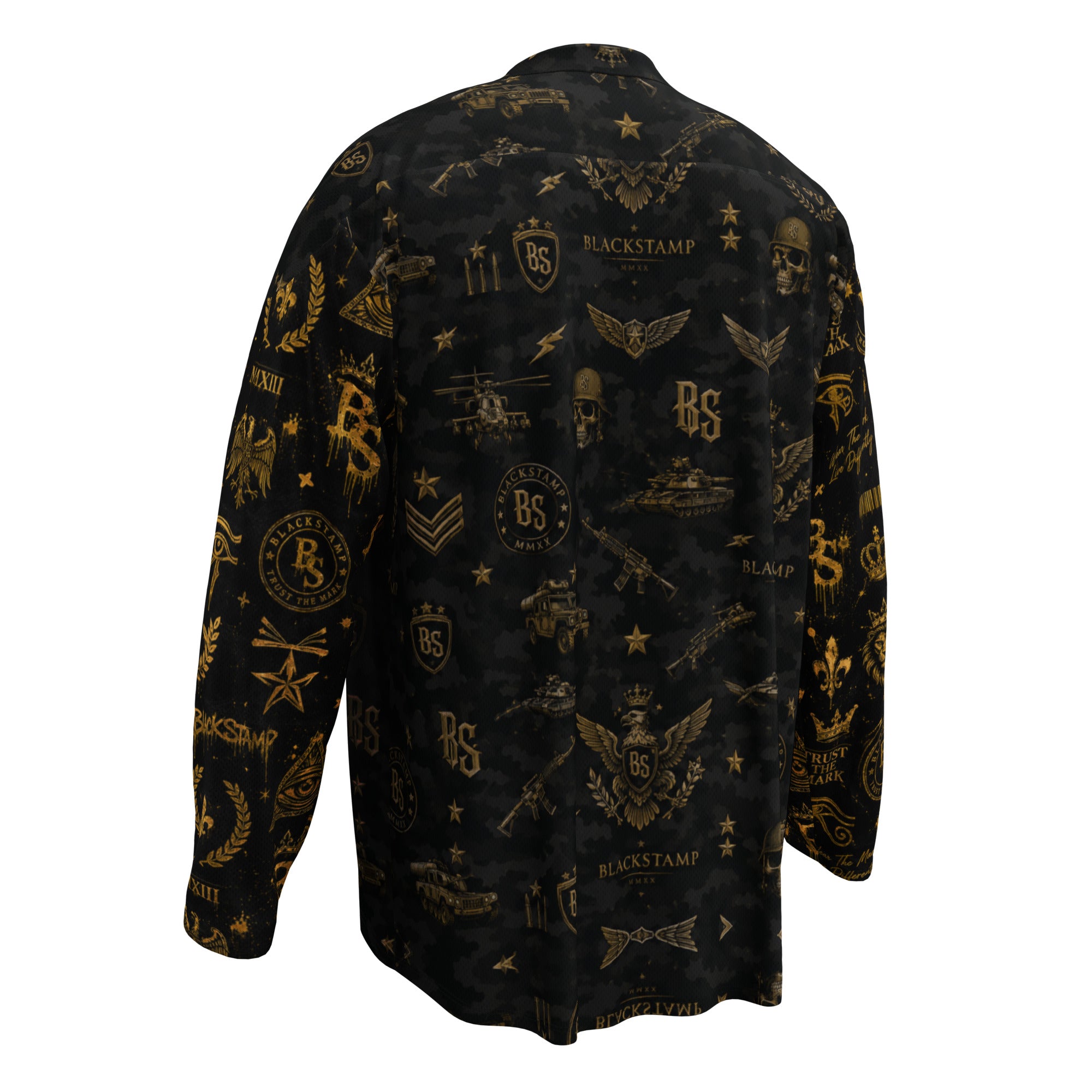 BlackStamp Occult Magic hockey fan jersey streetwear jersey, product image 2