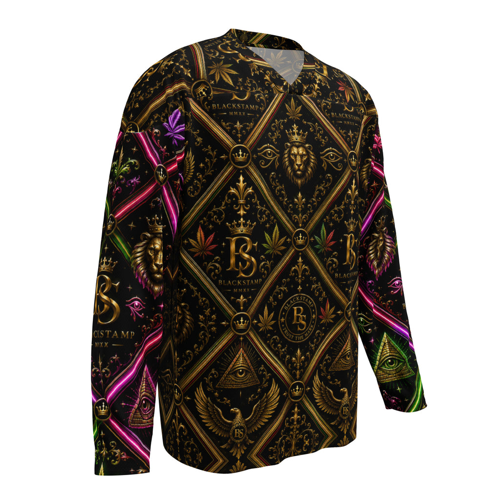 BlackStamp Ancient mythology Recycled hockey fan jersey streetwear jersey, product image 2