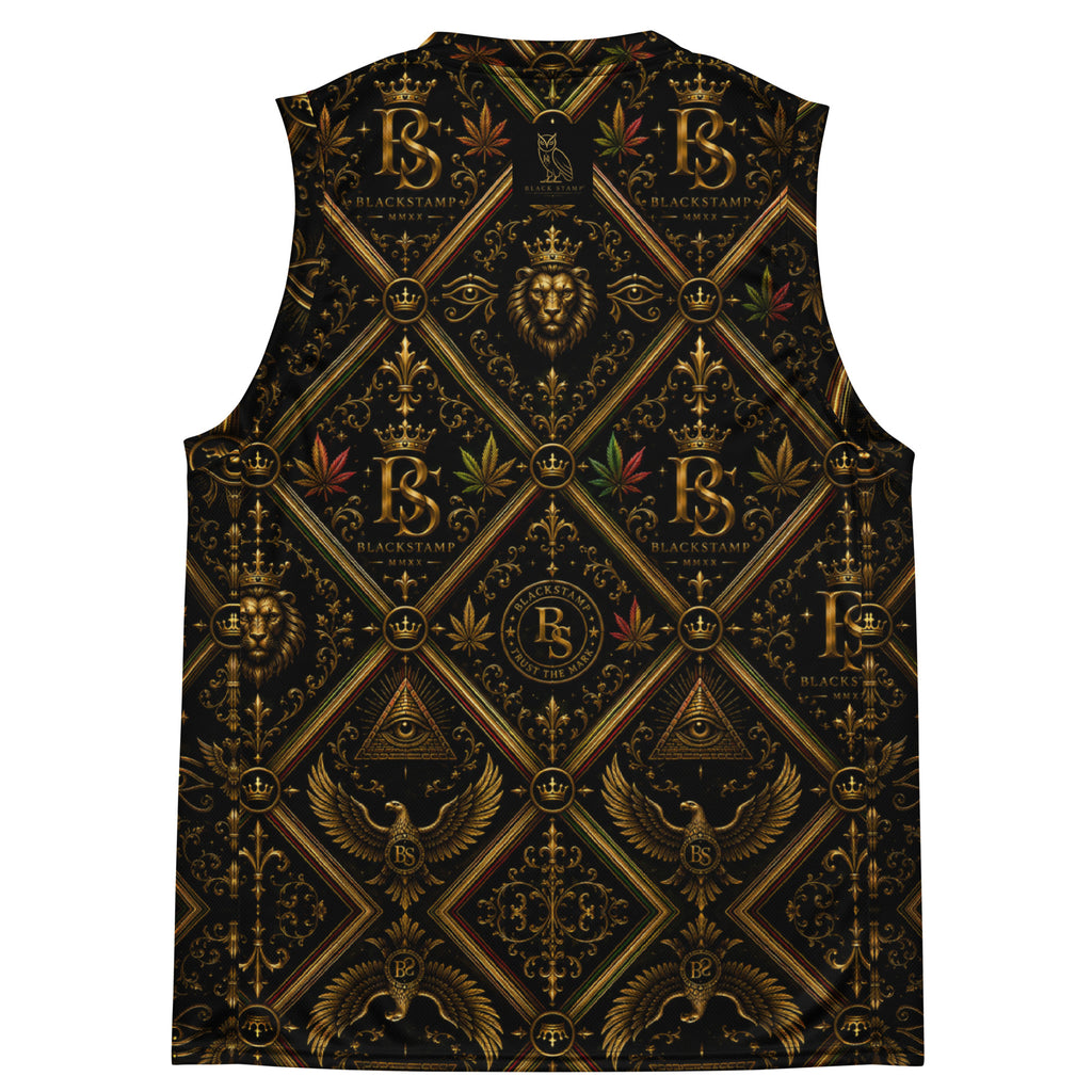 BlackStamp Ancient mythology Recycled unisex basketball jersey streetwear jersey, product image 4