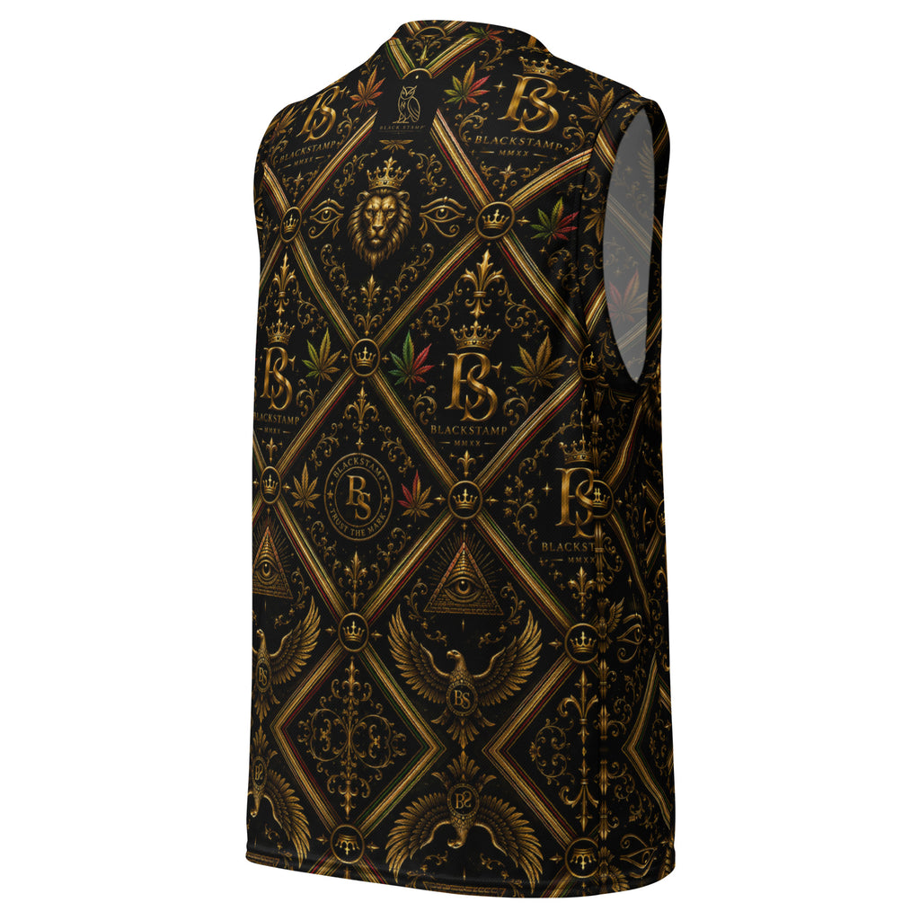 BlackStamp Ancient mythology Recycled unisex basketball jersey streetwear jersey, product image 2