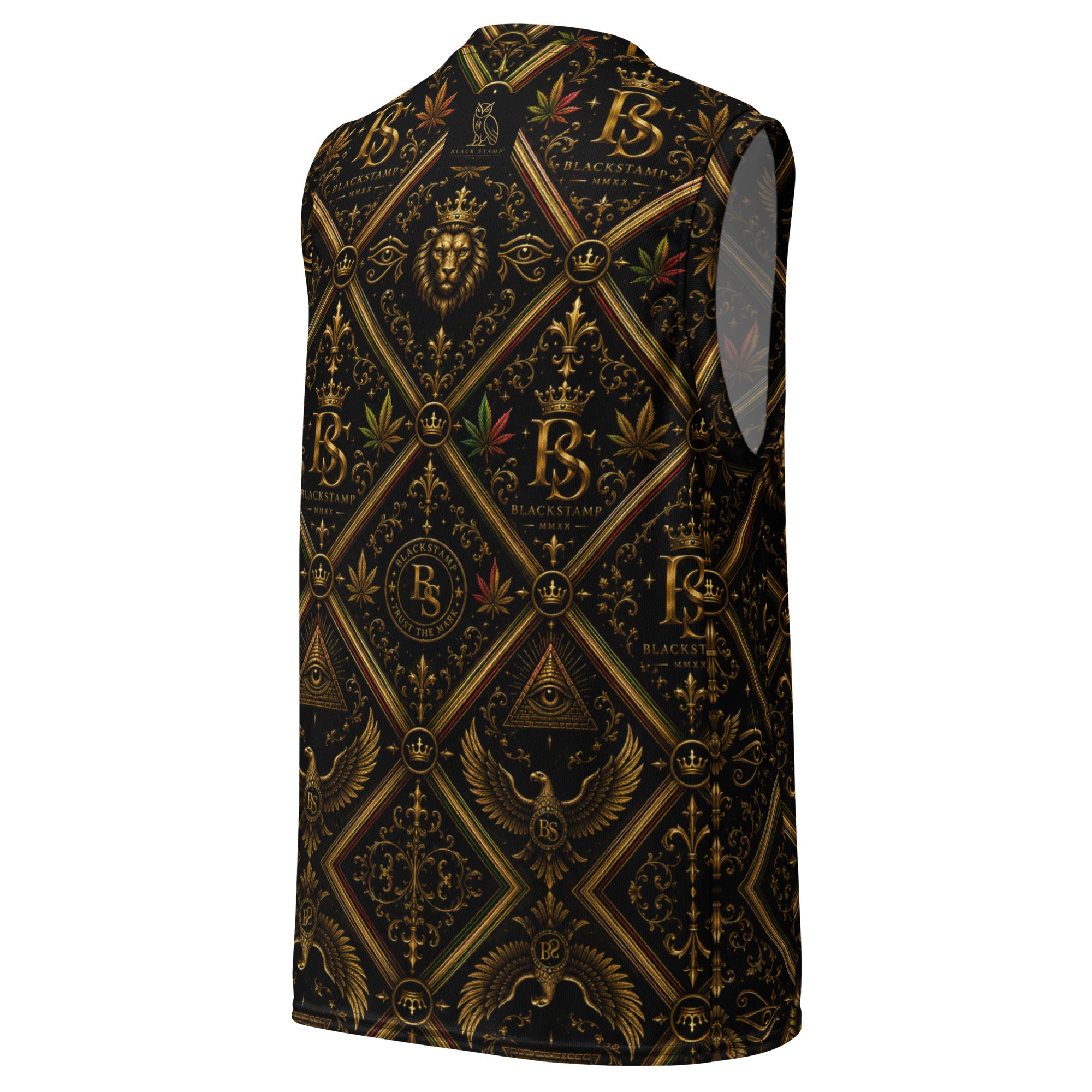 BlackStamp Ancient mythology Recycled unisex basketball jersey streetwear jersey, product image 2