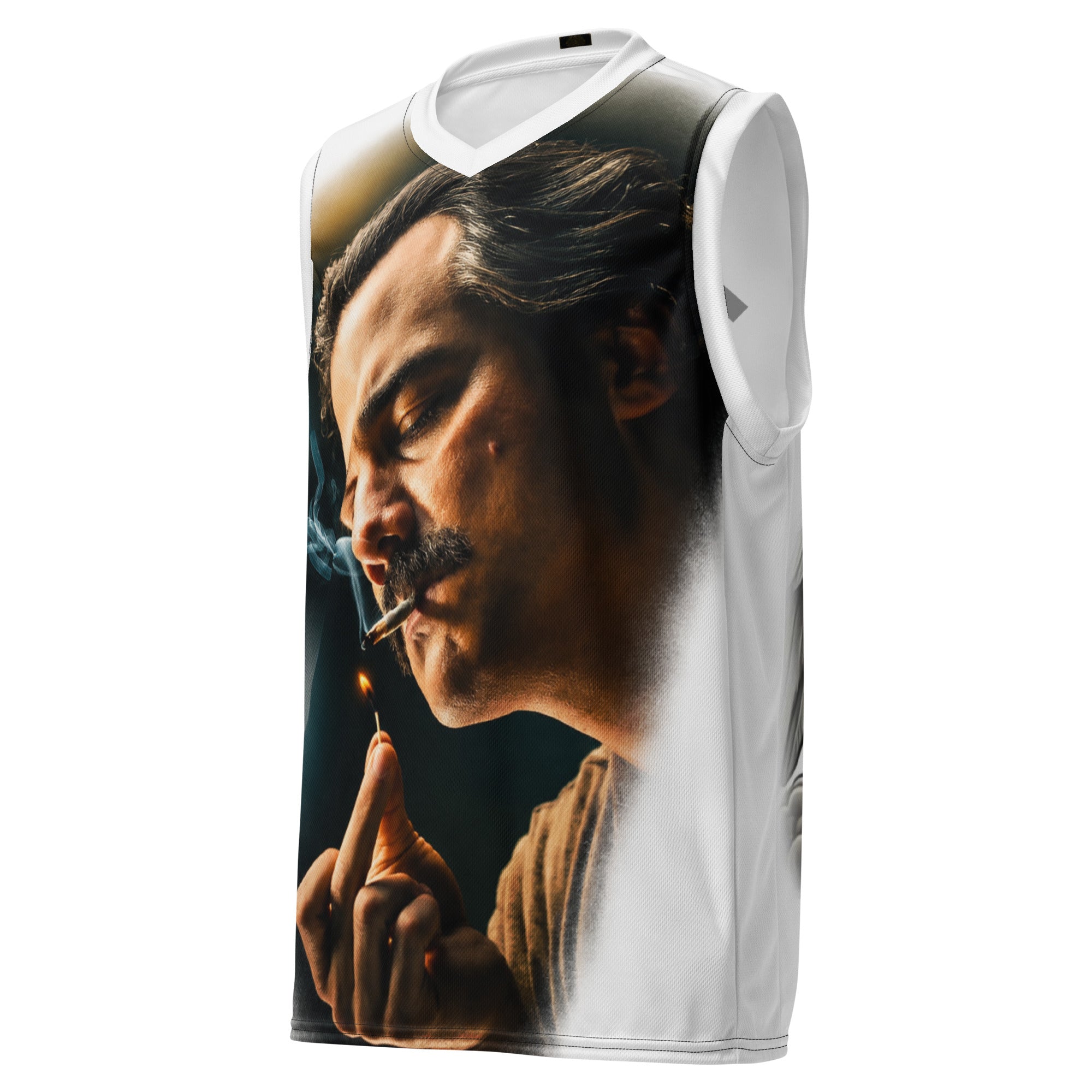 BlackStamp Pablo Escobar basketball jersey streetwear jersey, product image 1