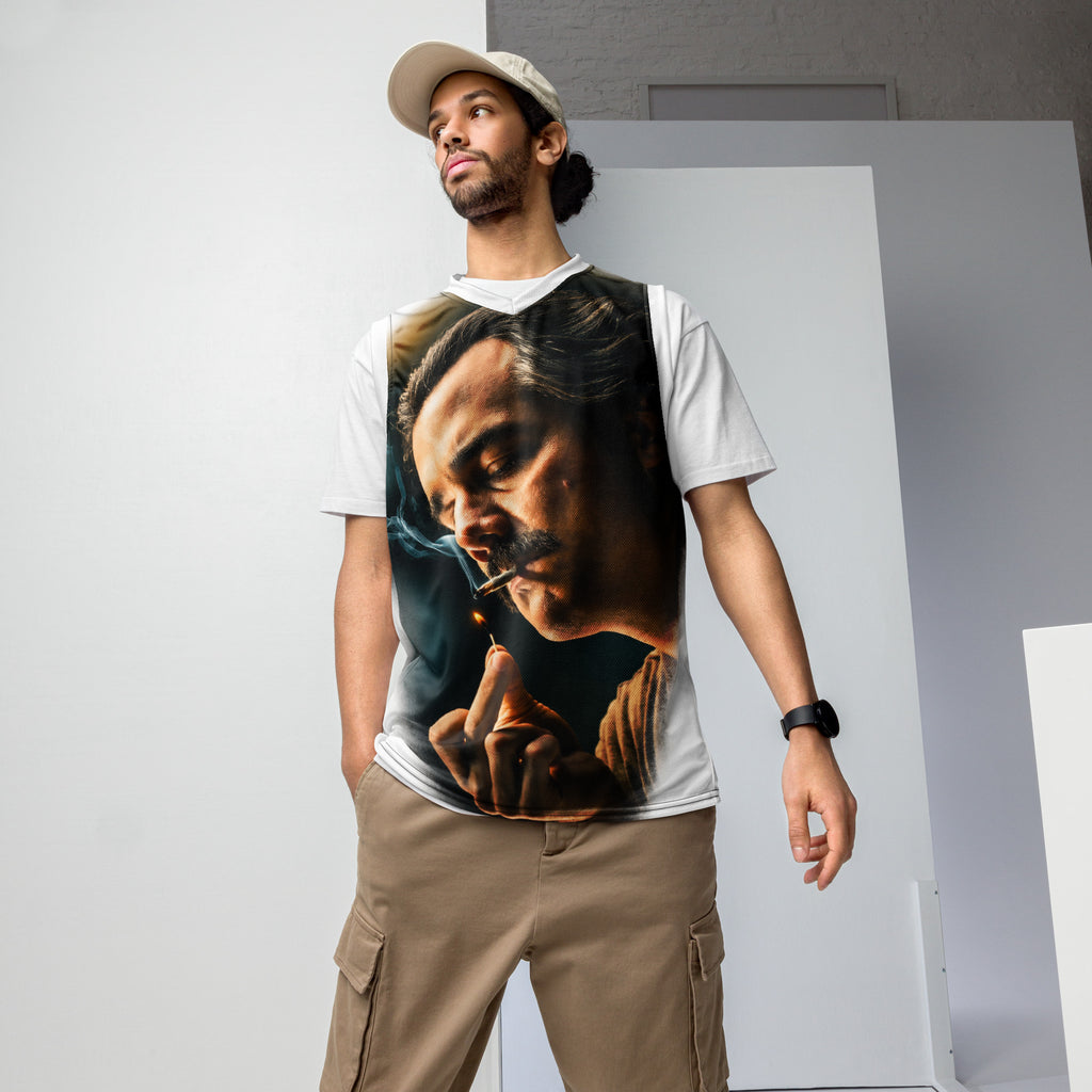 BlackStamp Pablo Escobar basketball jersey streetwear jersey, product image 6