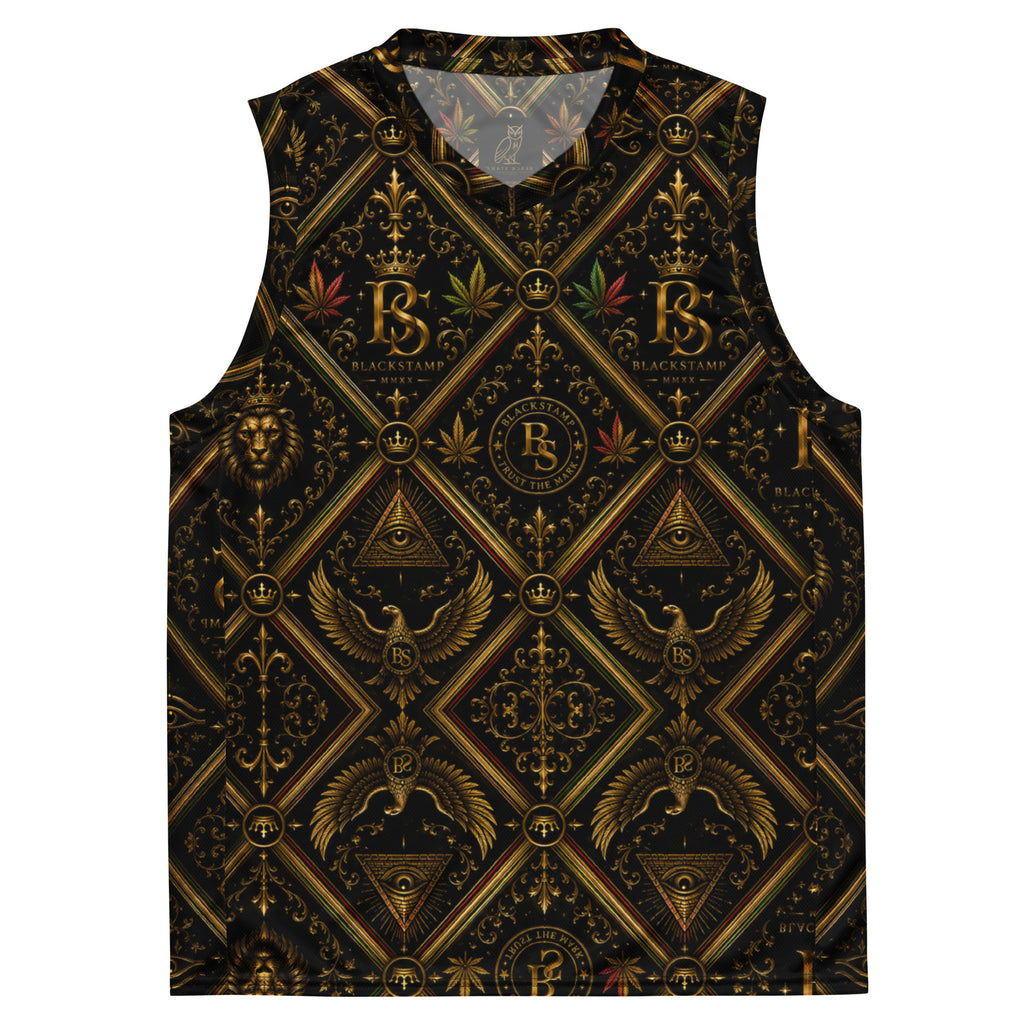 BlackStamp Ancient mythology Recycled unisex basketball jersey streetwear jersey, product image 3