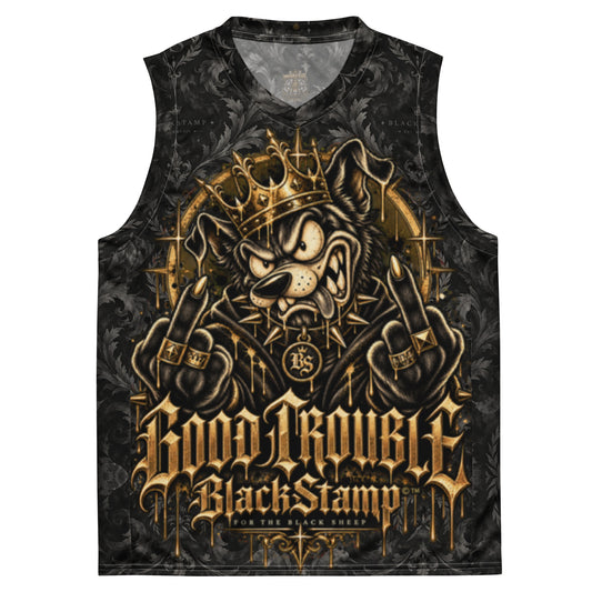 BlackStamp©™ Recycled Basketball Jersey 006 – Herren Basketball Jersey, Vorderansicht
