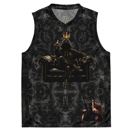 BlackStamp©™ Recycled Basketball Jersey 008 – Vorderansicht