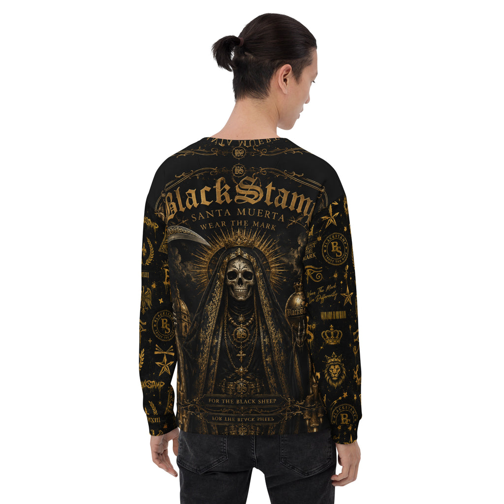 BlackStamp Santa Muerte Occult Sweatshirt premium sweatshirt, product image 6