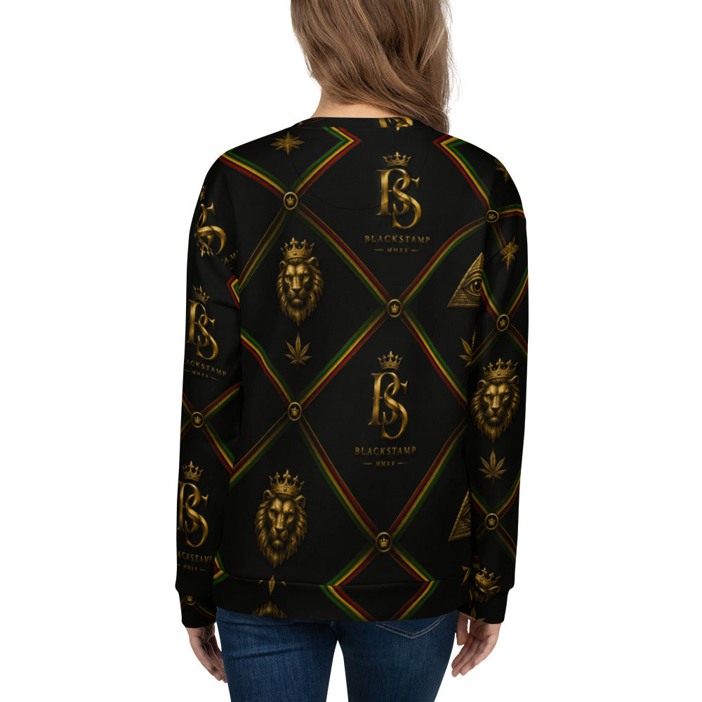 BlackStamp Rasta Lion Unisex Sweatshirt premium sweatshirt, product image 10