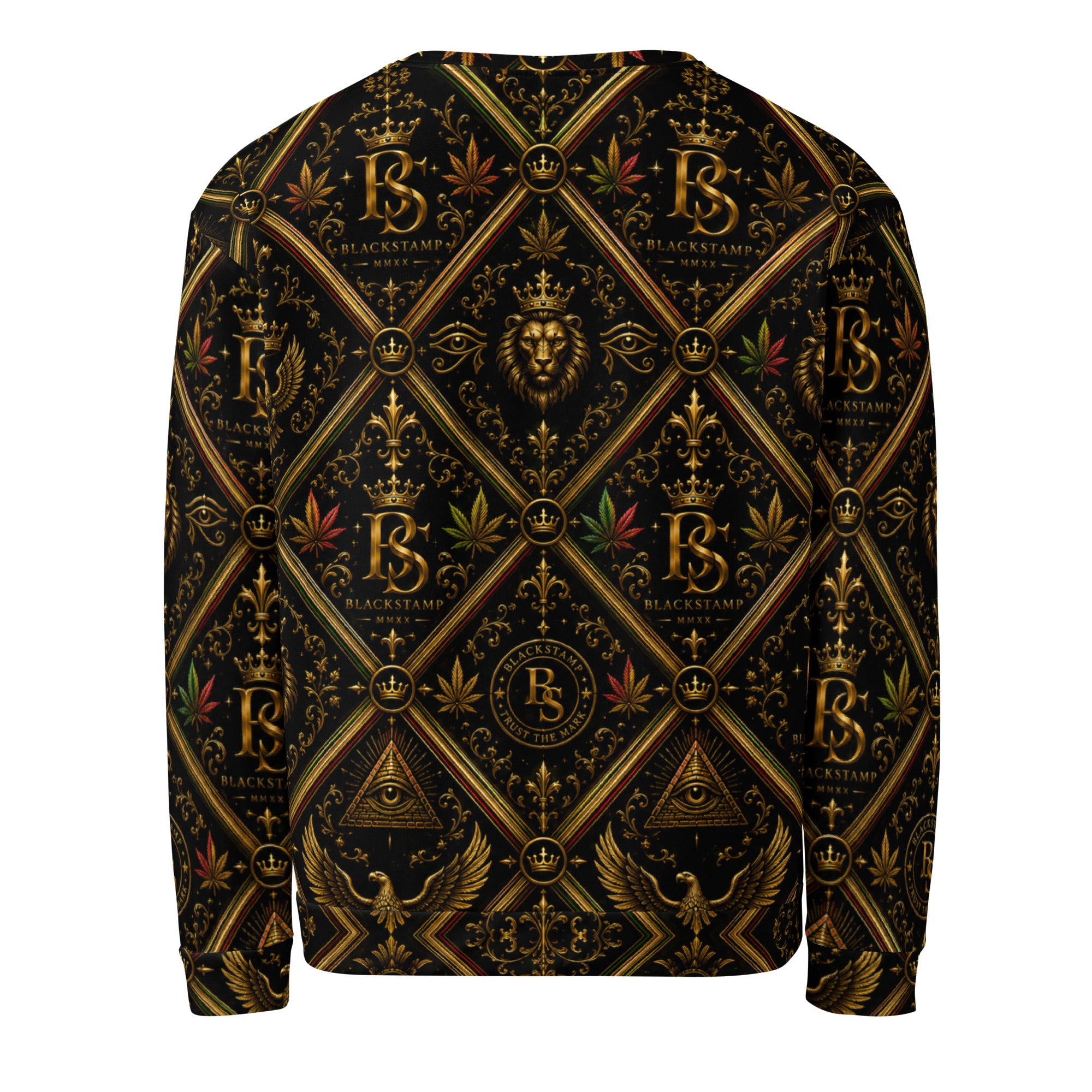 BlackStamp Rasa Lion Unisex Sweatshirt premium sweatshirt, product image 1