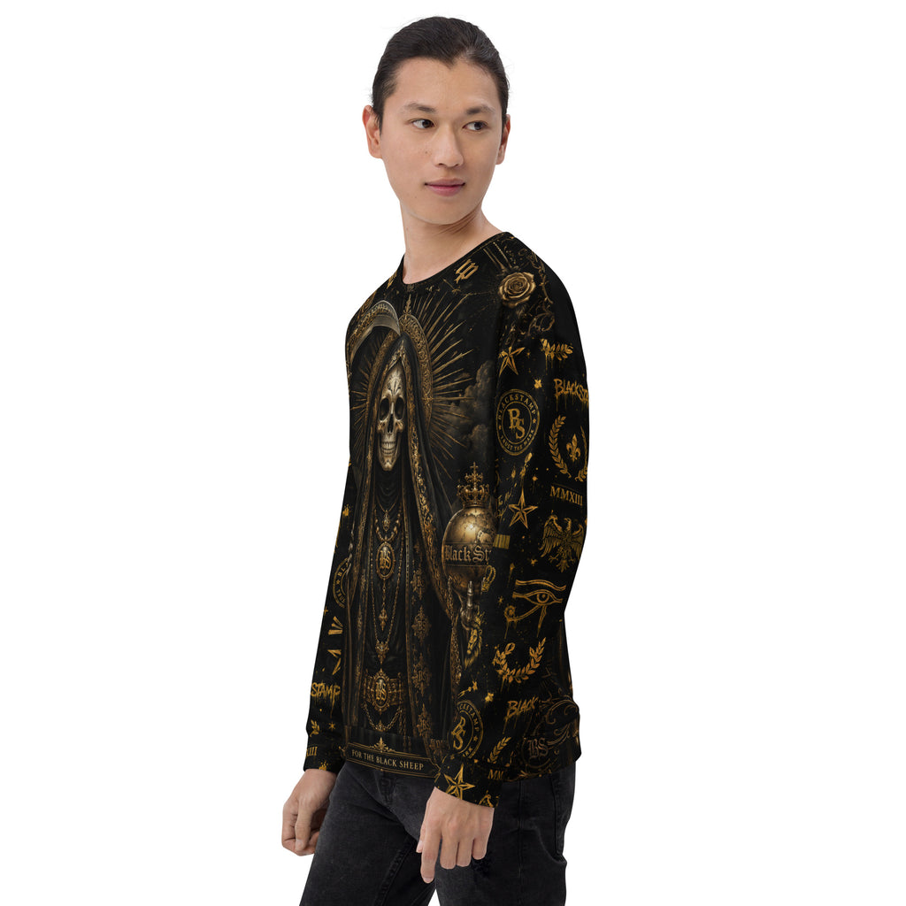 BlackStamp Santa Muerte Occult Sweatshirt premium sweatshirt, product image 7