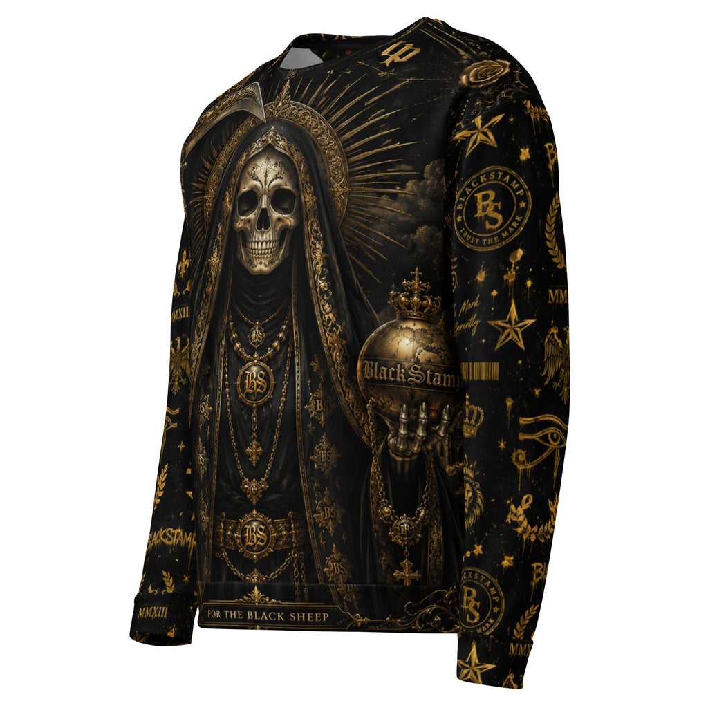 BlackStamp Santa Muerte Occult Sweatshirt premium sweatshirt, product image 3