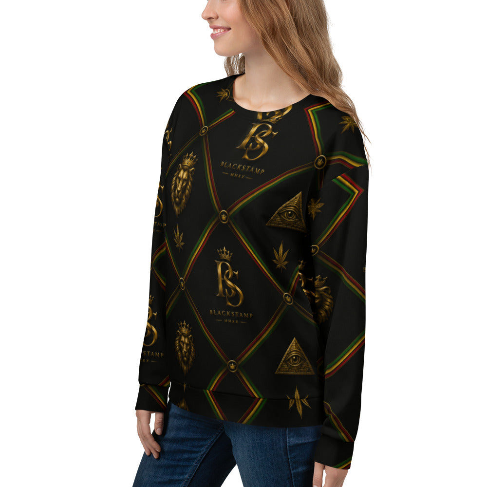 BlackStamp Rasta Lion Unisex Sweatshirt premium sweatshirt, product image 12