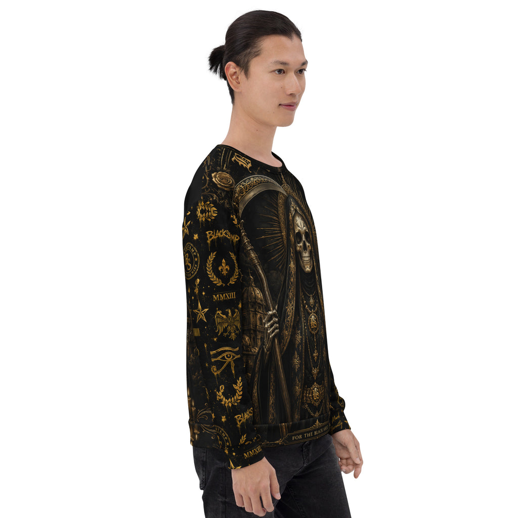 BlackStamp Santa Muerte Occult Sweatshirt premium sweatshirt, product image 8