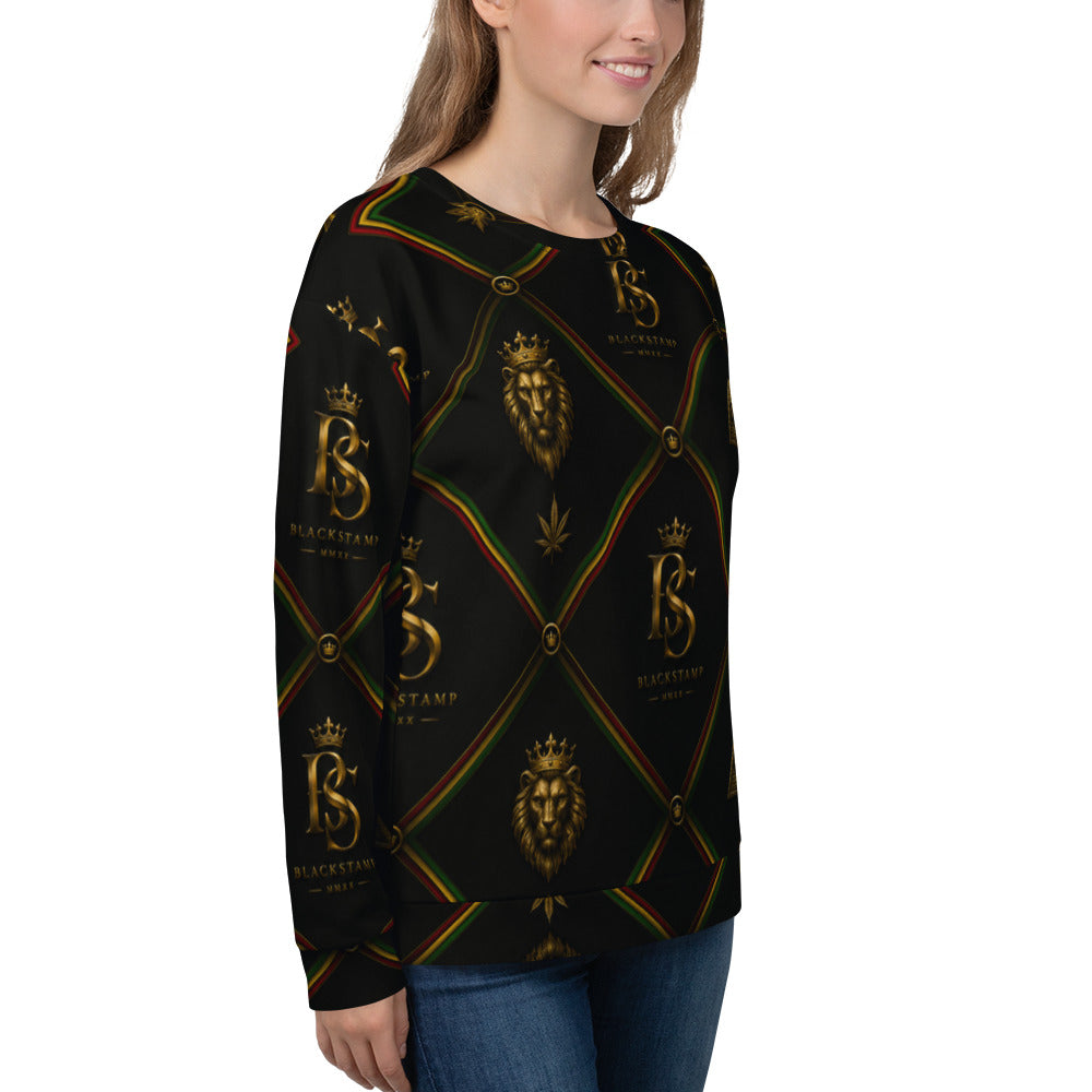BlackStamp Rasta Lion Unisex Sweatshirt premium sweatshirt, product image 11