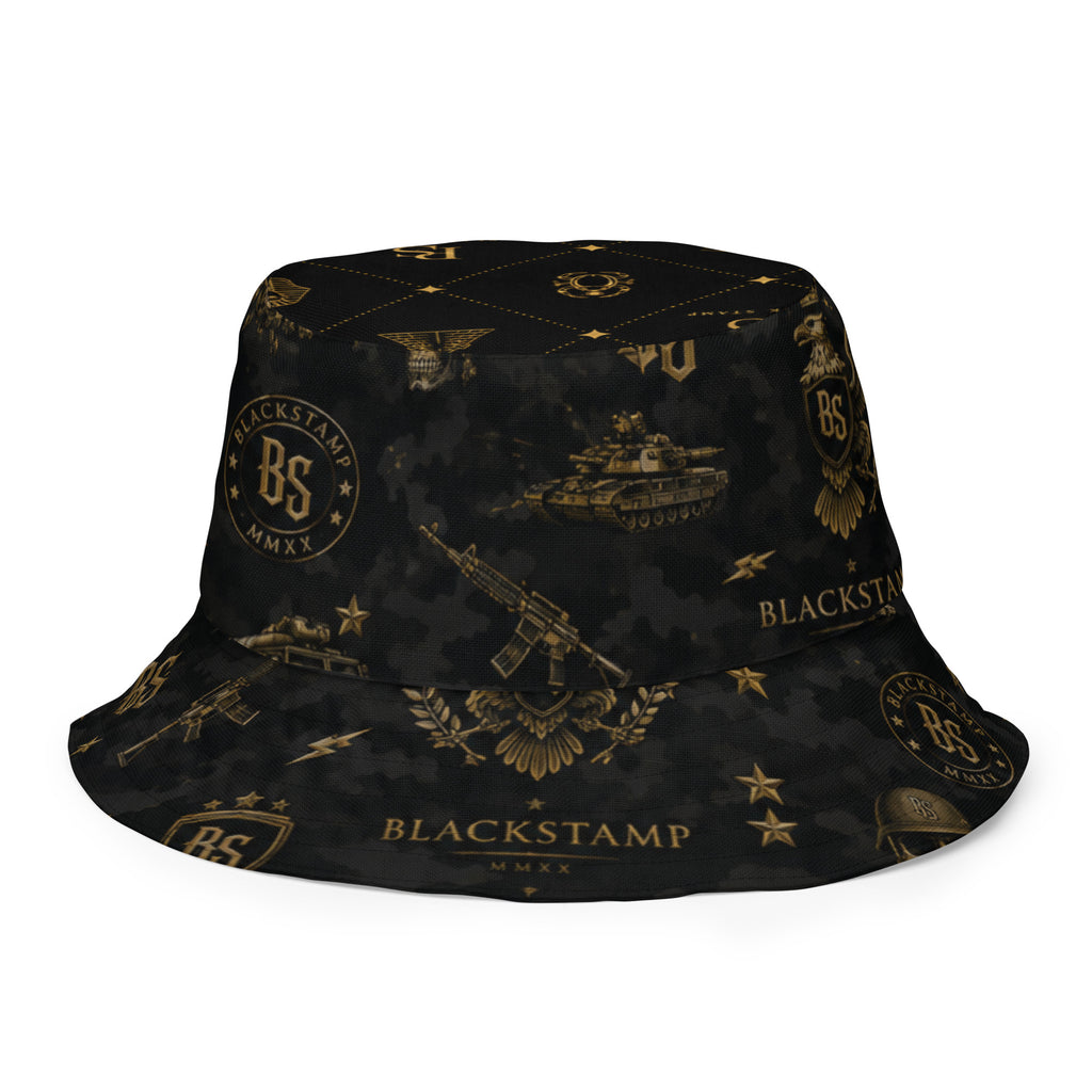 BlackStamp Egptian Mythology Occult bucket hat designer bucket hat, product image 3