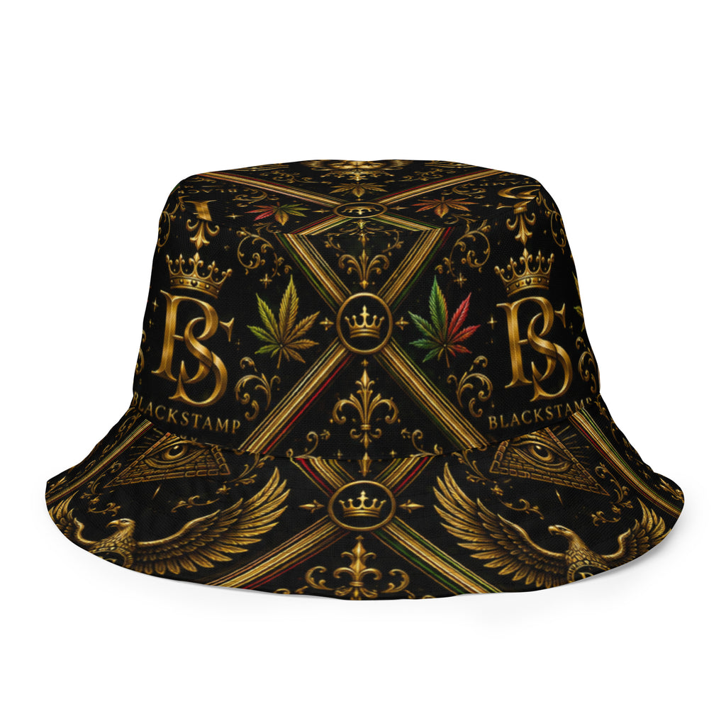 BlackStamp Ancient mythology Reversible bucket hat designer bucket hat, product image 3