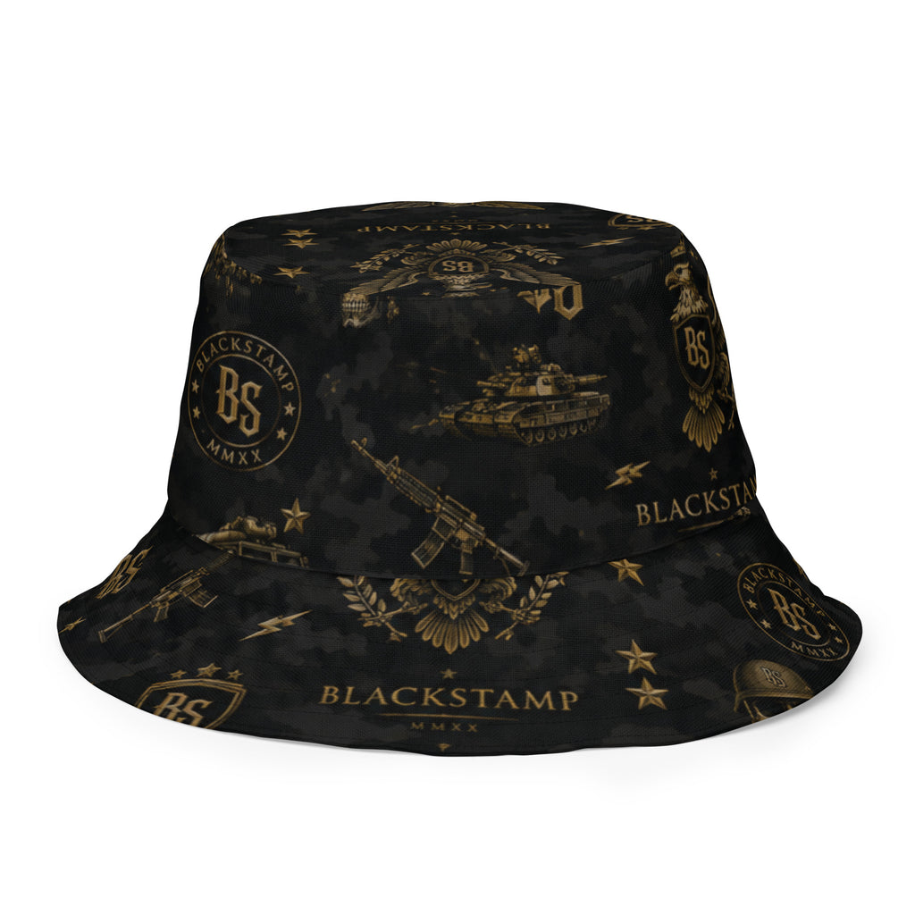 BlackStamp Gunman Reversible bucket hat designer bucket hat, product image 2