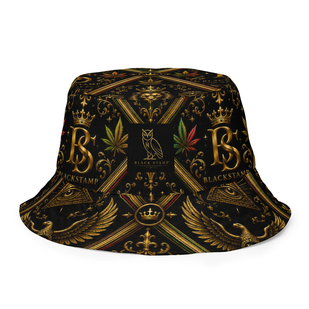 BlackStamp Ancient mythology Reversible bucket hat designer bucket hat, product image 8