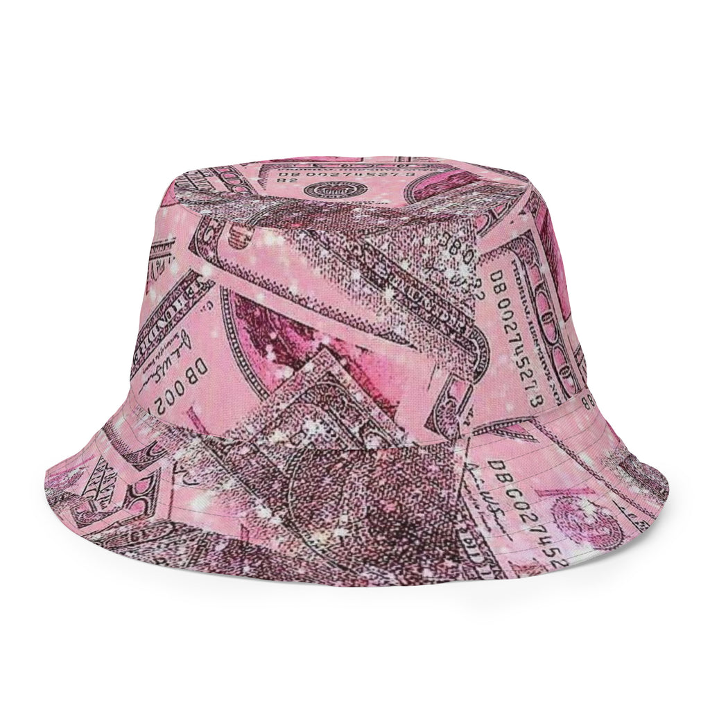 BlackStamp Pink Camouflage Reversible bucket hat designer bucket hat, product image 1