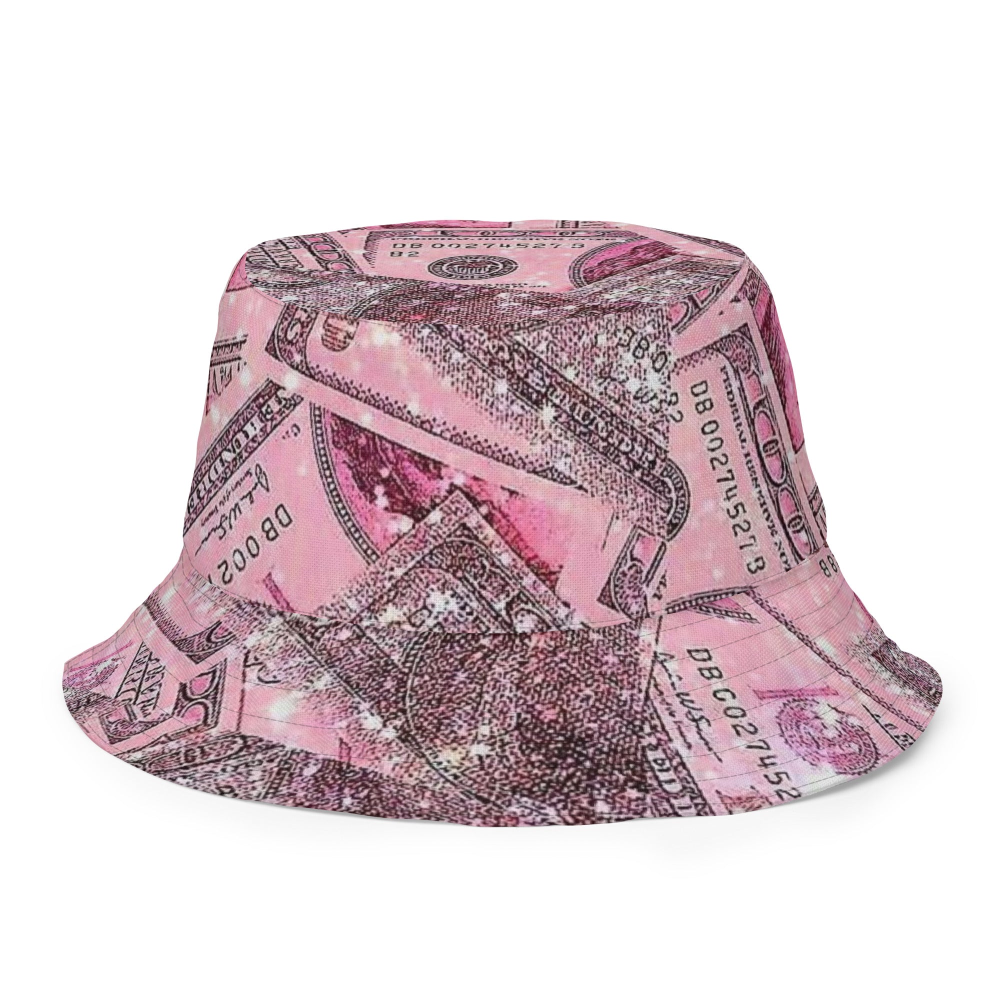 BlackStamp Pink Camouflage Reversible bucket hat designer bucket hat, product image 1