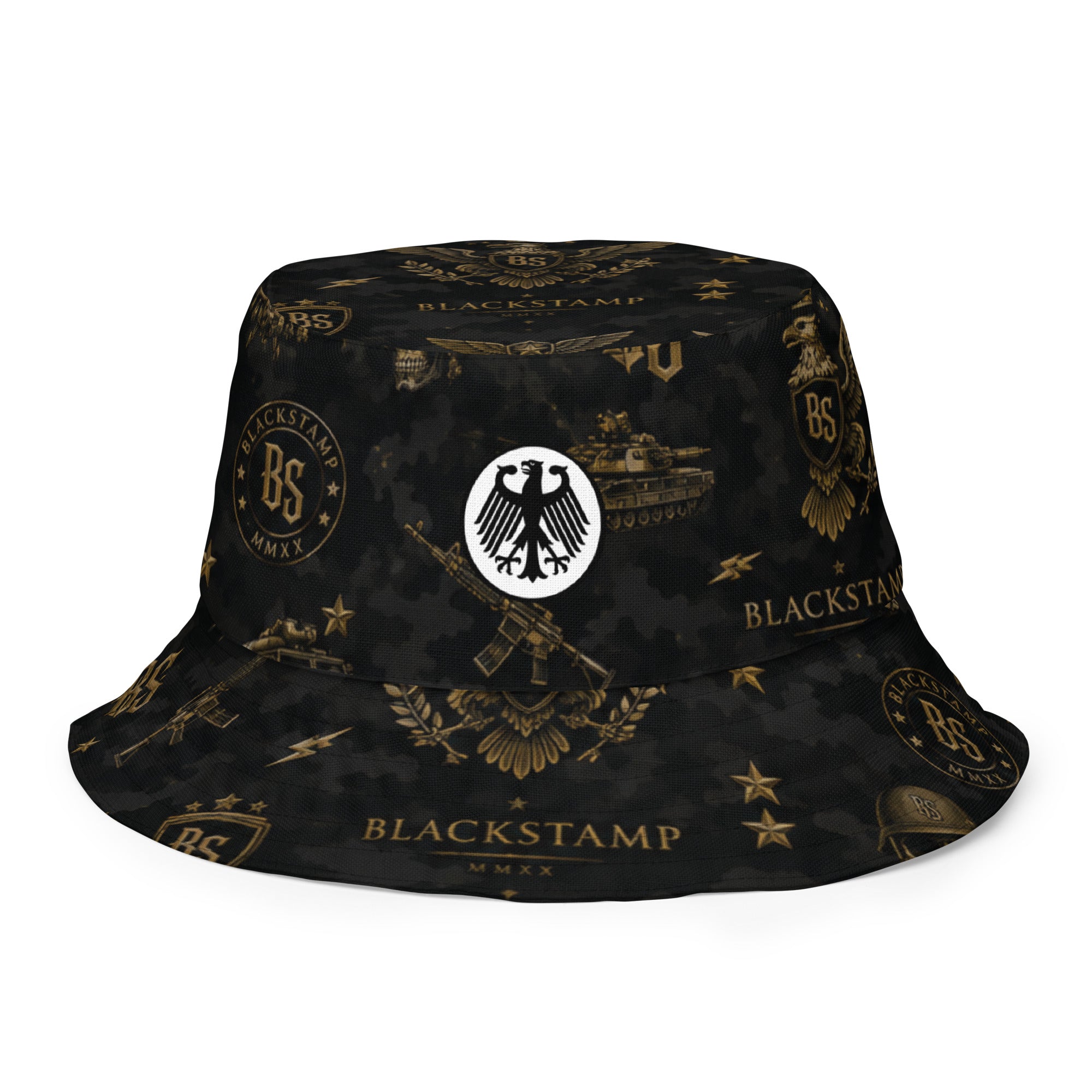 BlackStamp Gunman Reversible bucket hat designer bucket hat, product image 1