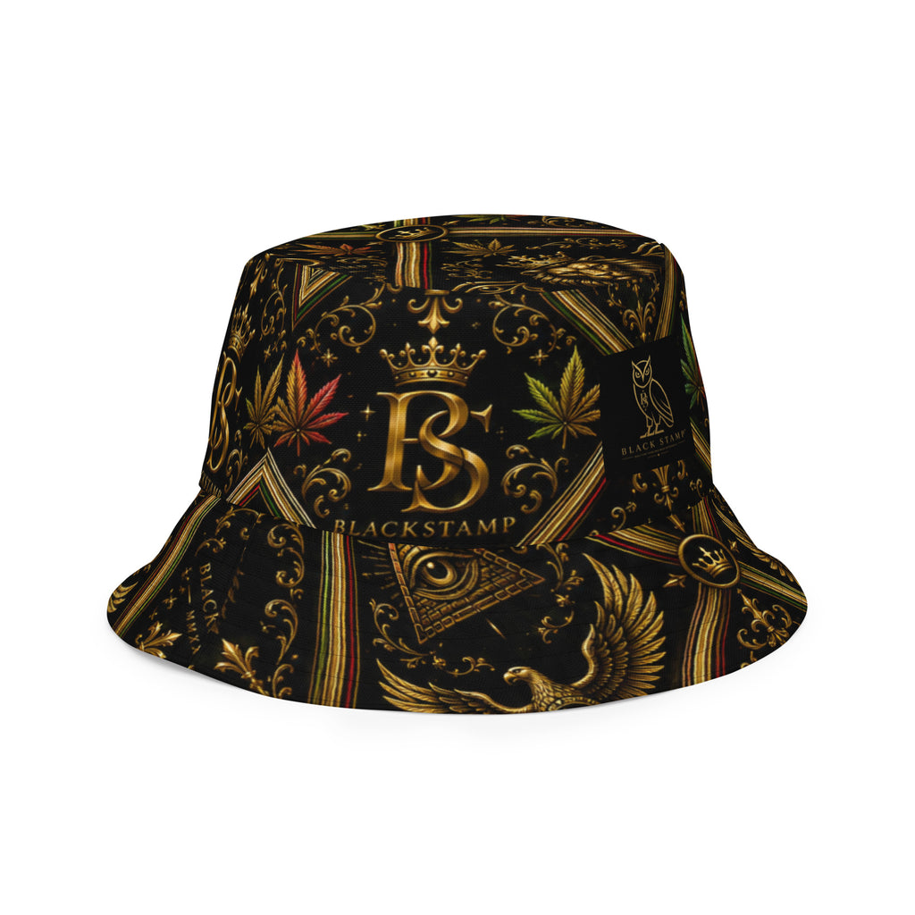 BlackStamp Ancient mythology Reversible bucket hat designer bucket hat, product image 5