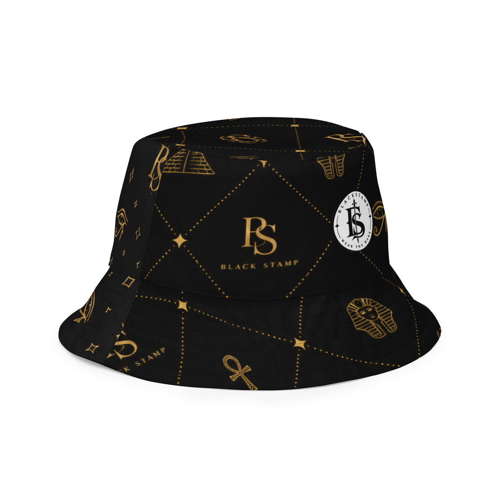 BlackStamp Egptian Mythology Occult bucket hat designer bucket hat, product image 4