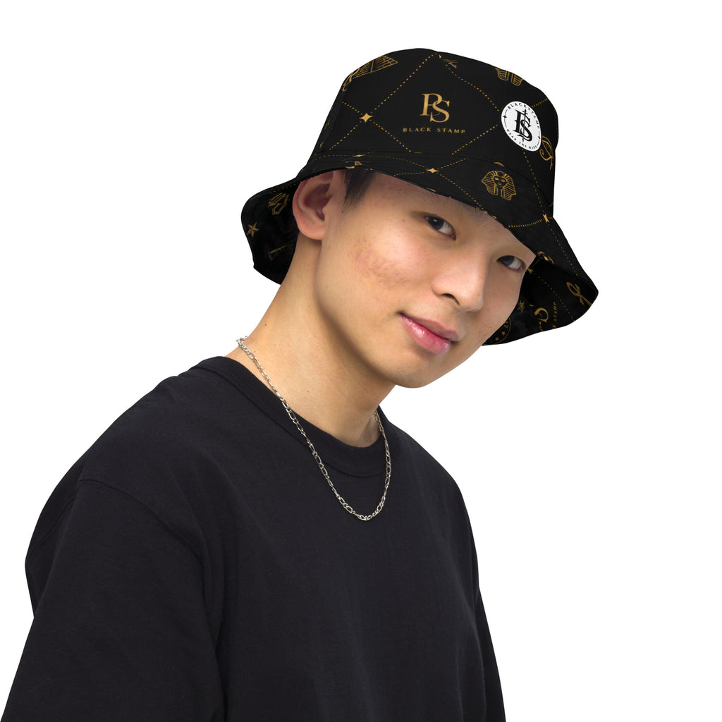 BlackStamp Egptian Mythology Occult bucket hat designer bucket hat, product image 13