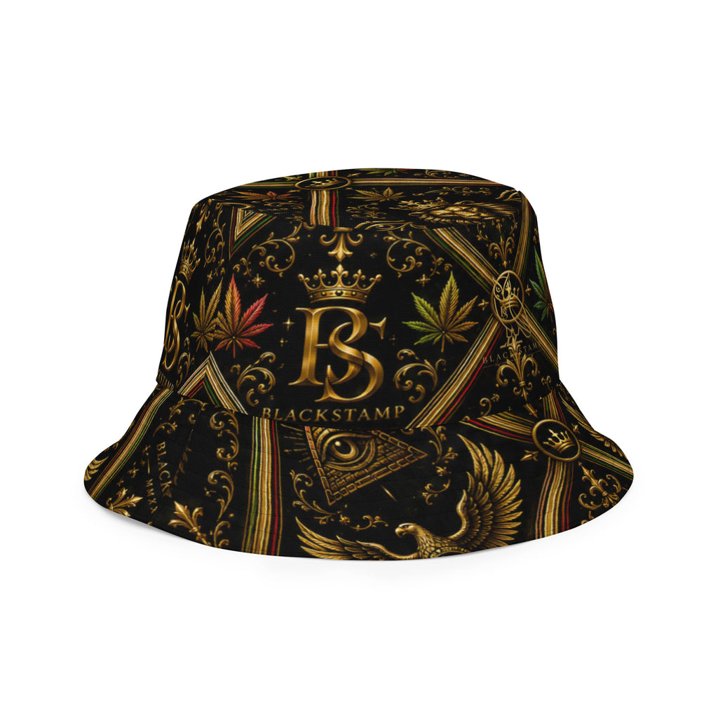 BlackStamp Ancient mythology Reversible bucket hat designer bucket hat, product image 4