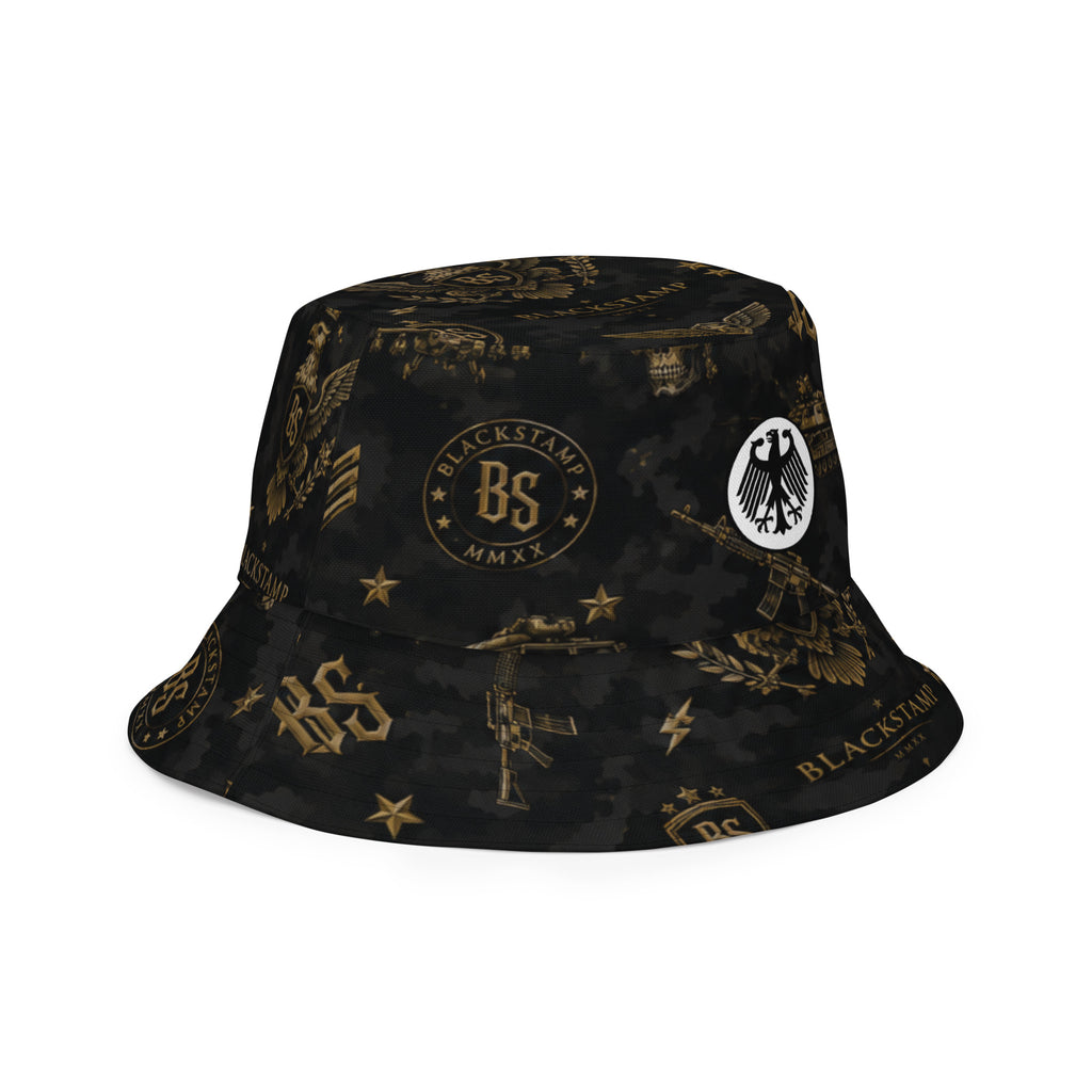 BlackStamp Gunman Reversible bucket hat designer bucket hat, product image 4
