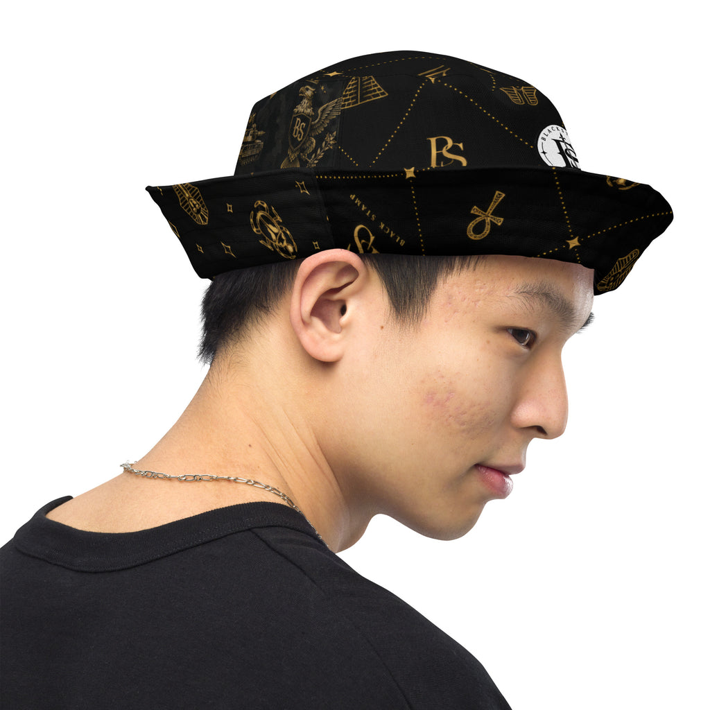 BlackStamp Egptian Mythology Occult bucket hat designer bucket hat, product image 19
