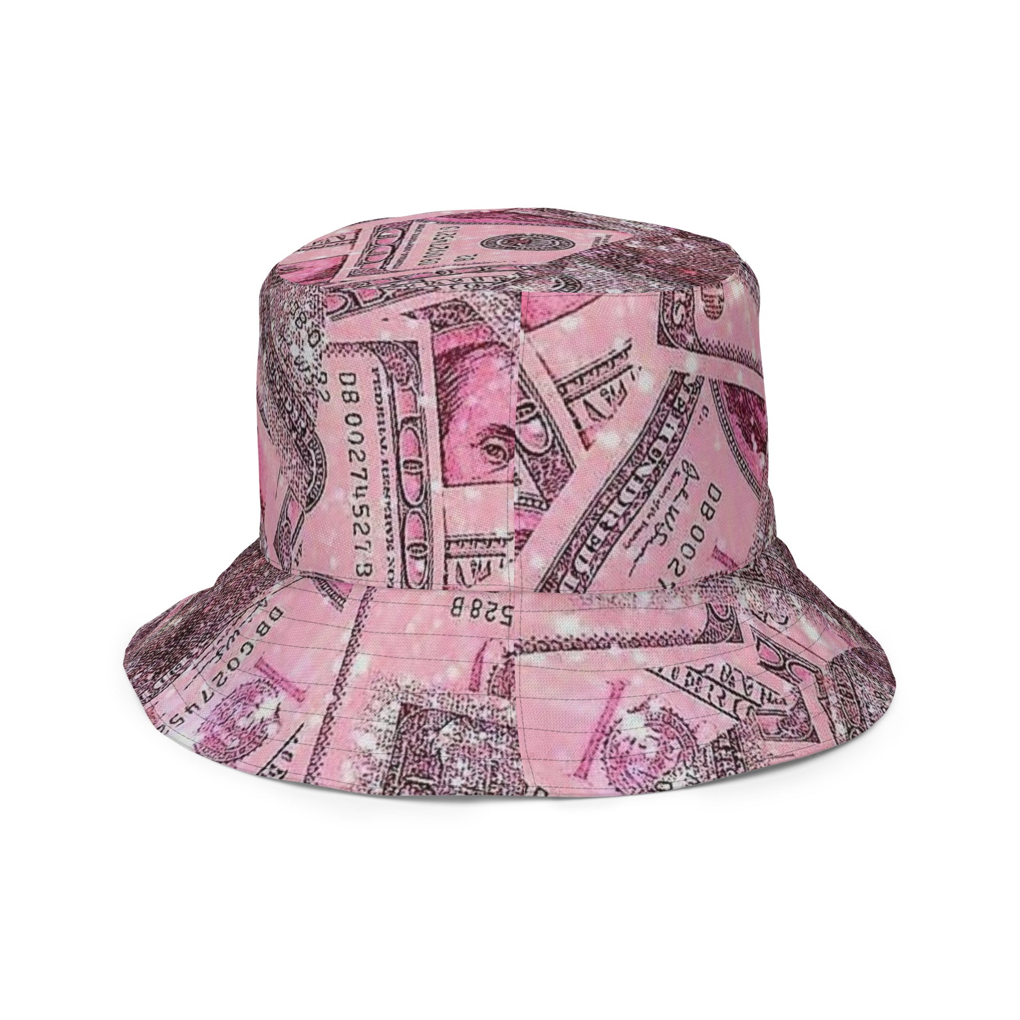 BlackStamp Pink Camouflage Reversible bucket hat designer bucket hat, product image 7