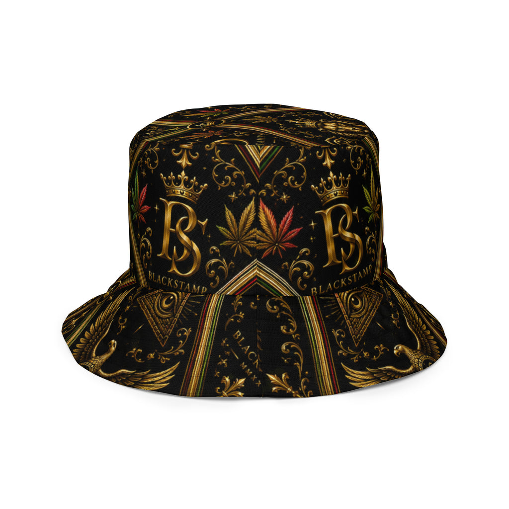BlackStamp Ancient mythology Reversible bucket hat designer bucket hat, product image 7